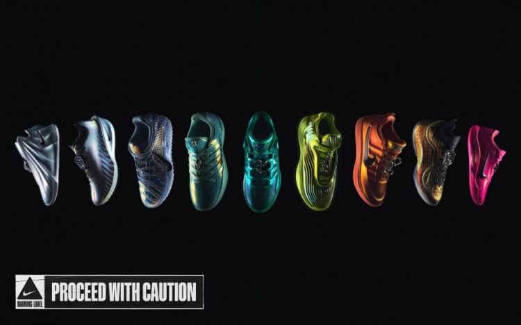 星空官网-Nike发布全明星“Warning Label”配色！7双球鞋签名鞋+2团队鞋款